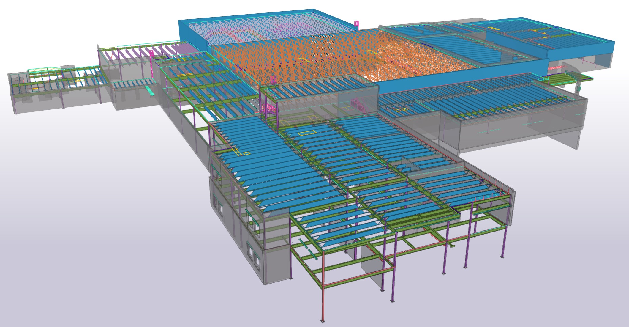 Steel Detailing Project: Baltic High School in South Dakota